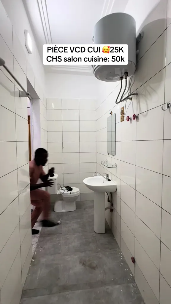 Location pièce à Agoè Légbassito, image de la vidéo